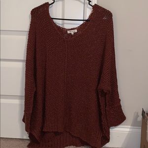 Rust sweater